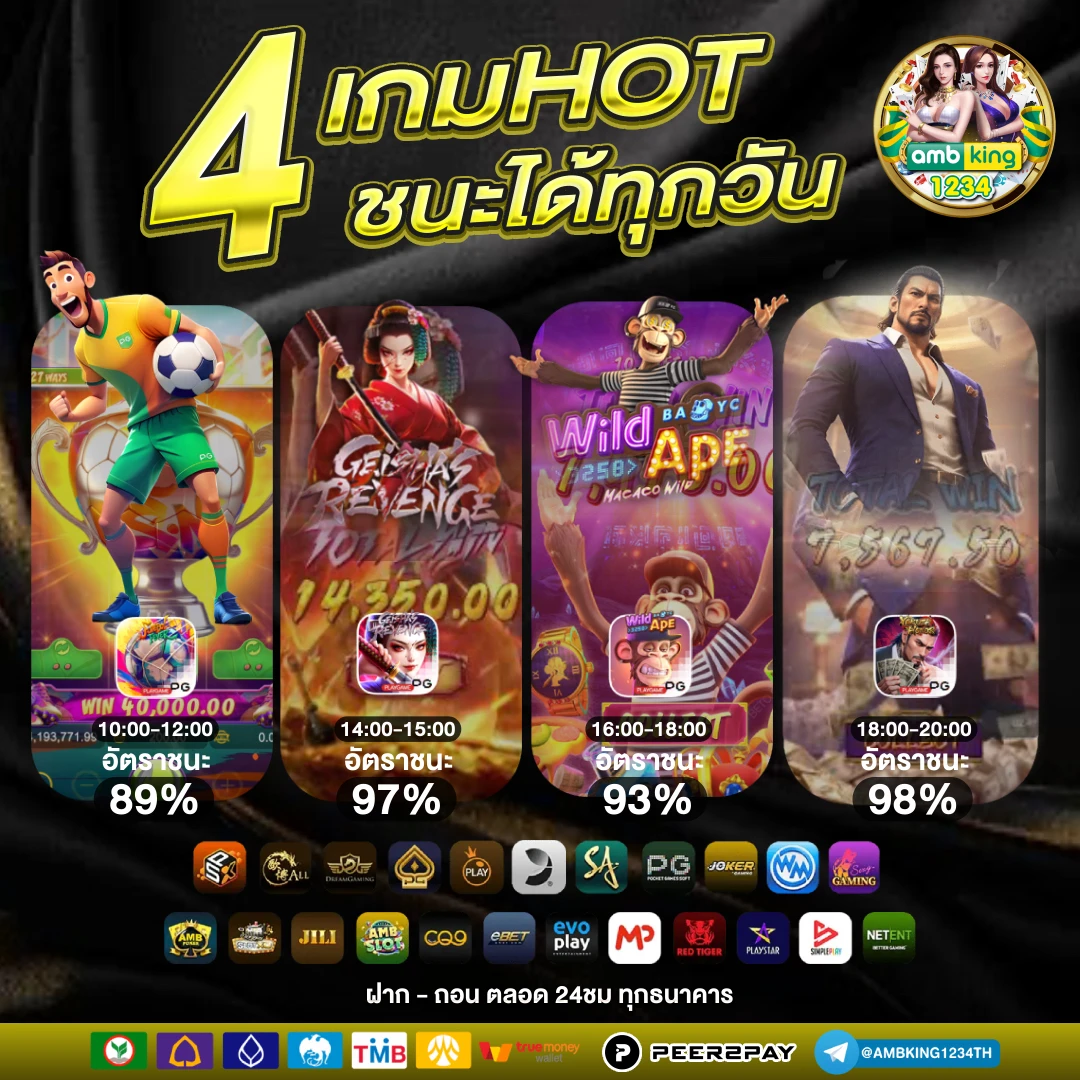 รวมเว็บสล็อต ฝากถอน ไม่มี ขั้นต่ำ - แบนเนอร์โปรโมชั่น