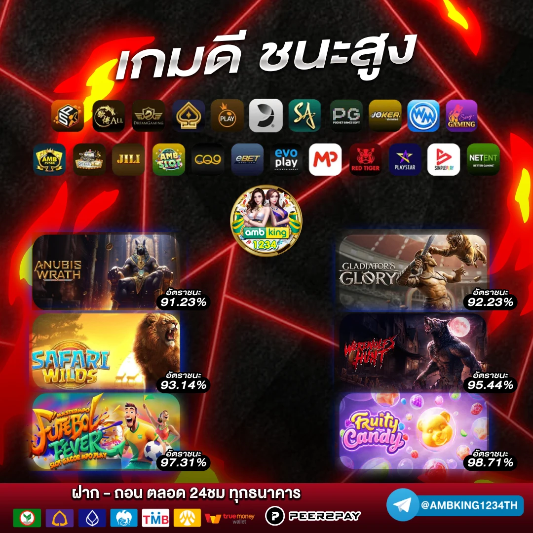 เกมส์ สล็อต - แบนเนอร์โปรโมชั่น