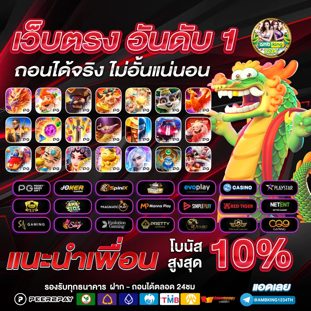 สล็อตที่คนเล่นเยอะที่สุด - แบนเนอร์โปรโมชั่น