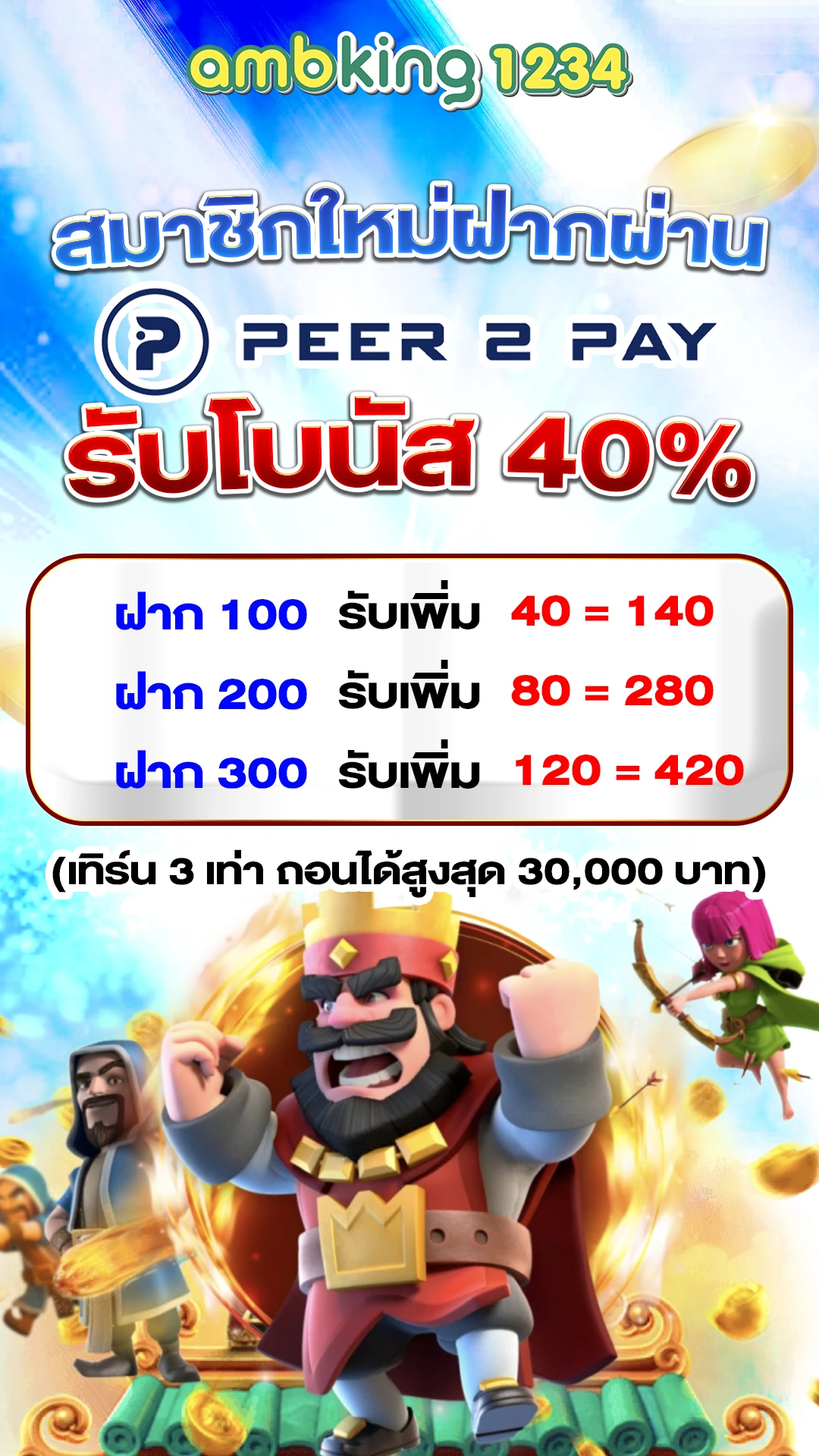 เว็บตรง ลิขสิทธิ์แท้ จากต่างประเทศ - แบนเนอร์โปรโมชั่น
